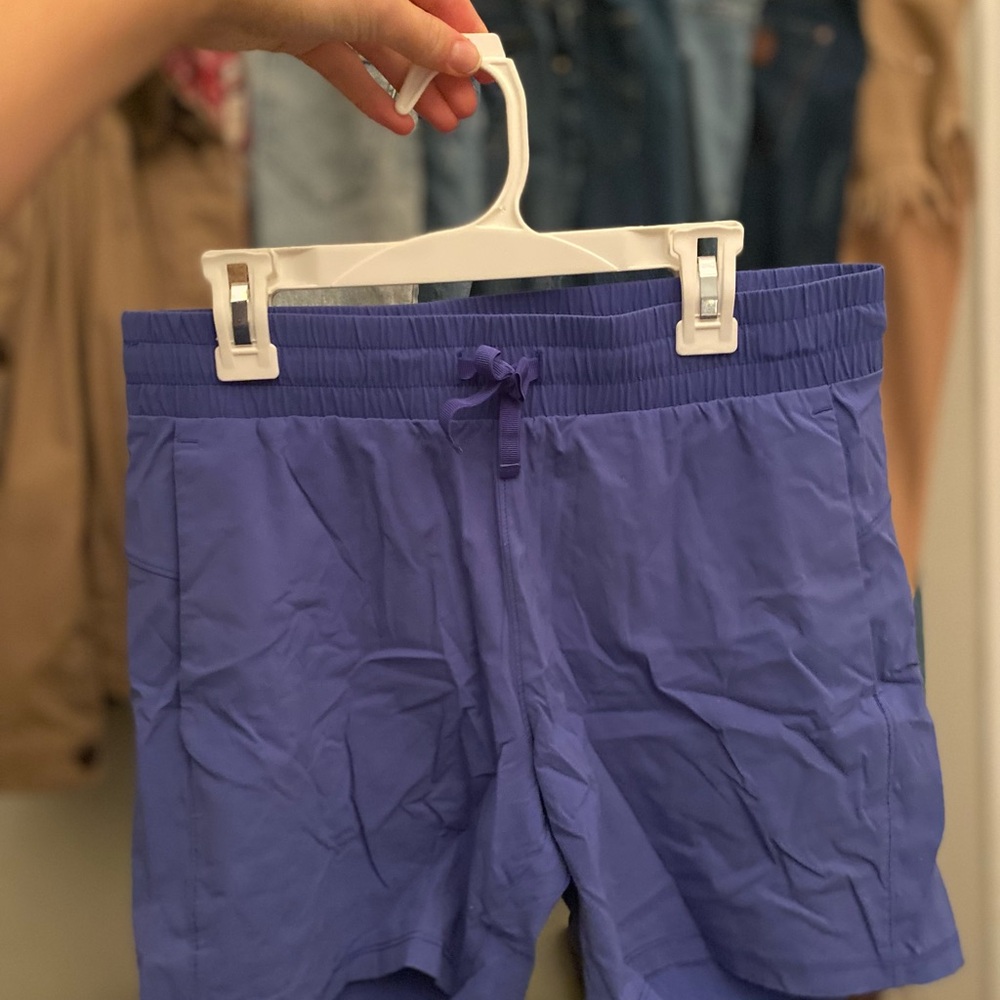 Tuff Athletics Blue Drawstring Shorts